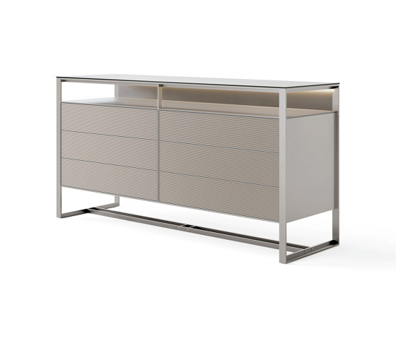 Rialto 6 drawers cabinet | Armarios | Rimadesio