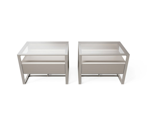 Rialto bedside table | Side tables | Rimadesio