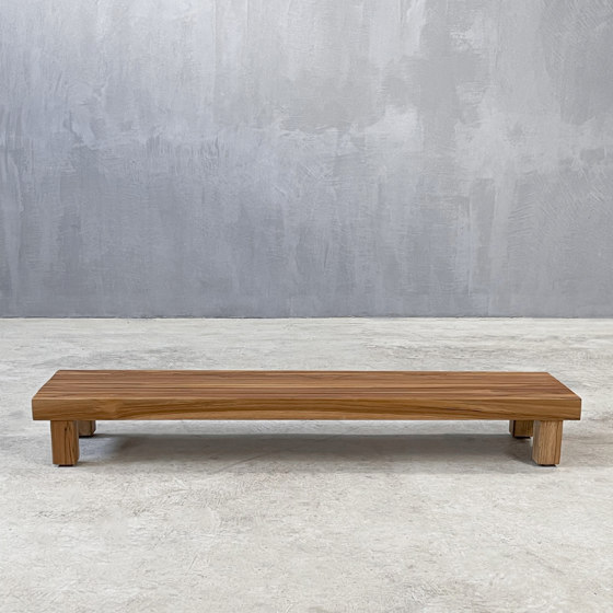 Slow | Hanoi 30 Coffee Table Rectangular Teak | Tables basses | Set Collection