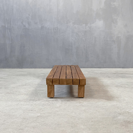 Slow | Hanoi 30 Coffee Table Rectangular Teak | Tavolini bassi | Set Collection