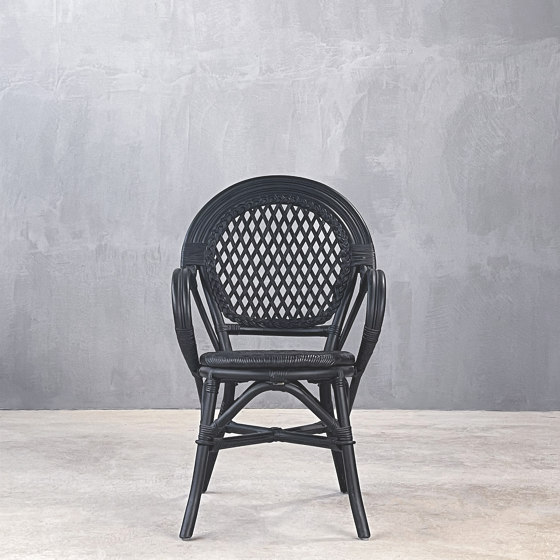 Kanso | Asmara Dining Armchair Black | Sillas | Set Collection