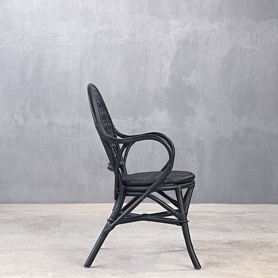 Kanso | Asmara Dining Armchair Black | Chairs | Set Collection