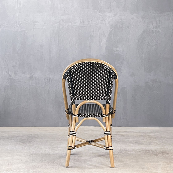 Kanso | Geneva Dining Chair Beige / Black | Chairs | Set Collection