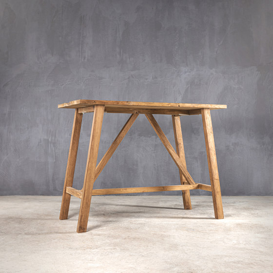 Slow Reclaimed | Toji 140 Bar Table Reclaimed Teak | Tables hautes | Set Collection