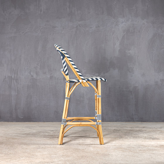 Kanso | Apollo 73 Barstool Black / White | Taburetes de bar | Set Collection