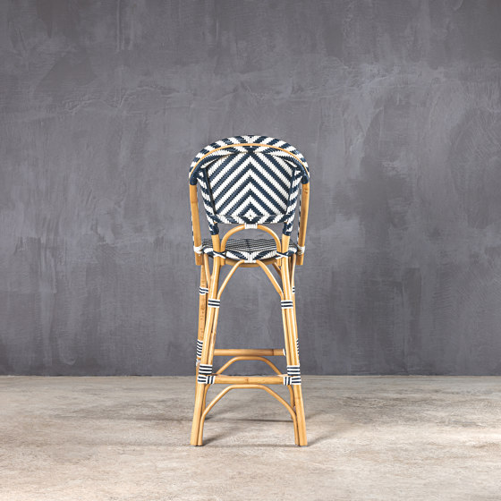 Kanso | Apollo 73 Barstool Black / White | Tabourets de bar | Set Collection