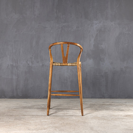 Slow | Layla 72 Barstool Teak | Sgabelli bancone | Set Collection