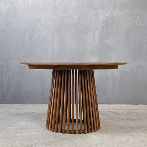 Slow | Ikebana 120 Dining Table Τeak | Mesas comedor | Set Collection