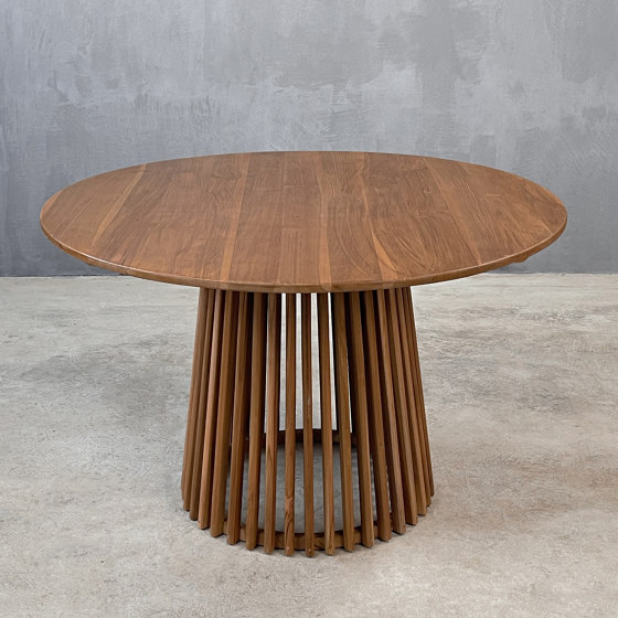 Slow | Ikebana 120 Dining Table Τeak | Tables de repas | Set Collection