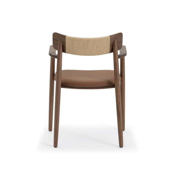 Classics | Connect Dining Armchair Walnut | Poltrone | Set Collection