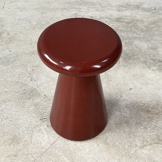 Brutal | Glazed Red 38 Side Table | Side tables | Set Collection