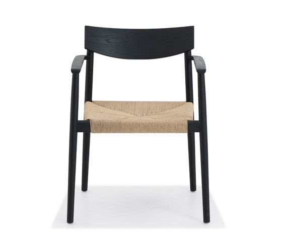 Classics | Inverse Dining Armchair Black | Sillas | Set Collection