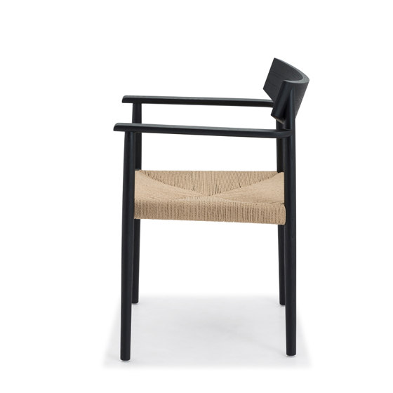 Classics | Inverse Dining Armchair Black | Chairs | Set Collection