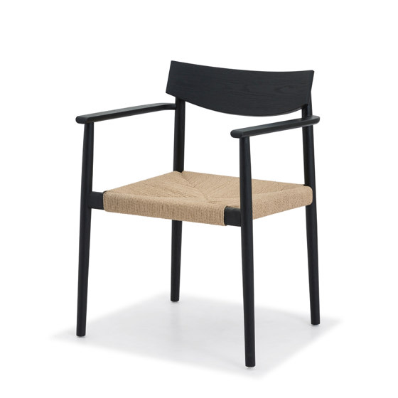 Classics | Inverse Dining Armchair Black | Chairs | Set Collection