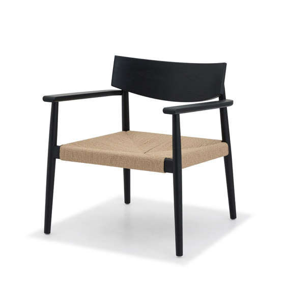 Classics | Inverse Lounge Armchair Black | Stühle | Set Collection