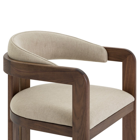 Classics | Roma Dining Armchair Walnut | Poltrone | Set Collection