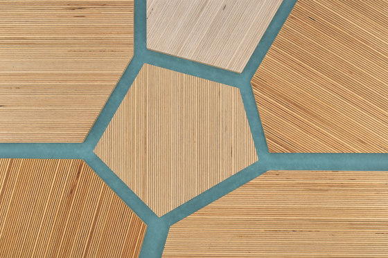 Plexwood - Birke Blue 57 | Holz Platten | Plexwood