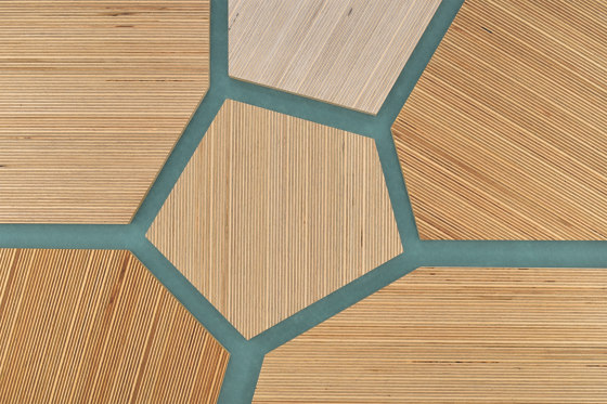 Plexwood - Birke Blue 82 | Holz Platten | Plexwood