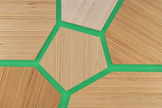 Plexwood - Birke Green 49 | Holz Platten | Plexwood