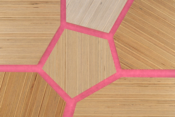 Plexwood - Birke Pink 26 | Holz Platten | Plexwood