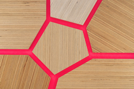 Plexwood - Birke Pink 28 | Holz Platten | Plexwood