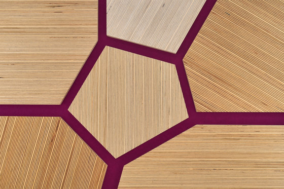 Plexwood - Birke Pink 30 | Holz Platten | Plexwood