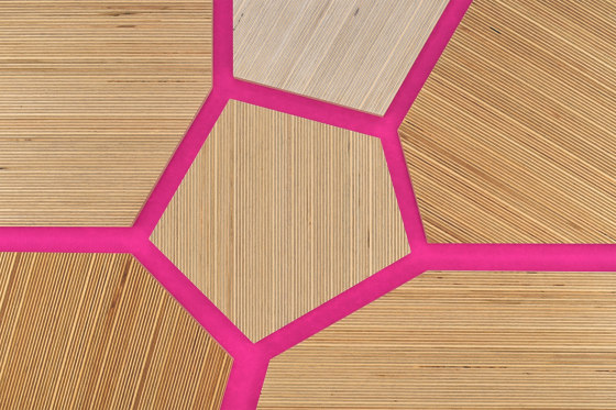 Plexwood - Birke Pink 72 | Holz Platten | Plexwood