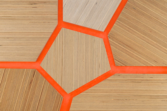 Plexwood - Birke Red 04 | Holz Platten | Plexwood