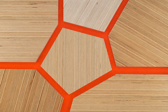 Plexwood - Birke Red 05 | Holz Platten | Plexwood