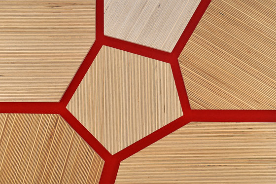 Plexwood - Birke Red 07 | Holz Platten | Plexwood