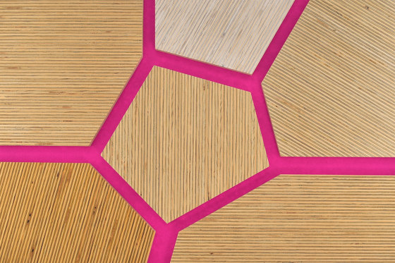 Plexwood - Fichte Pink 72 | Holz Platten | Plexwood