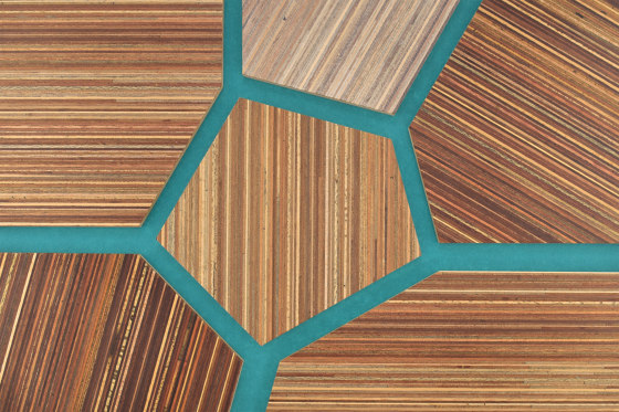 Plexwood - Meranti Blue 52 | Holz Platten | Plexwood