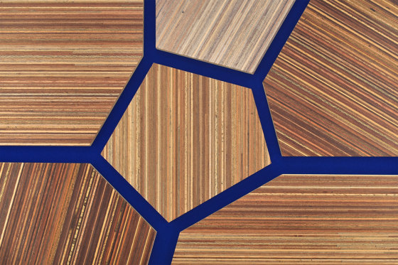 Plexwood - Meranti Blue 60 | Holz Platten | Plexwood