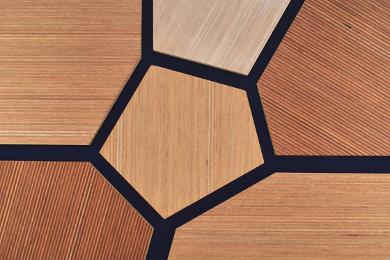 Plexwood - Okoumé Blue 55 | Holz Platten | Plexwood