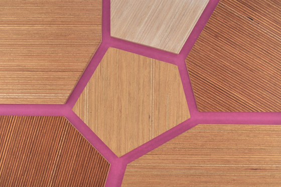 Plexwood - Ocume Pink 64 | Planchas de madera | Plexwood