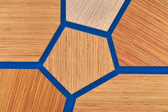 Plexwood - Kiefer Blue 54 | Holz Platten | Plexwood