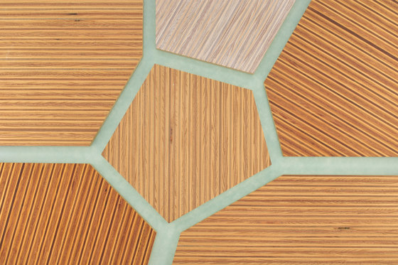 Plexwood - Pine/Ocoumé Blue 82 | Wood panels | Plexwood