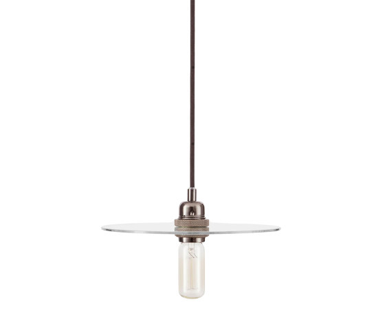 Circle Shade Glass / Steel Medium | Suspended lights | Frama