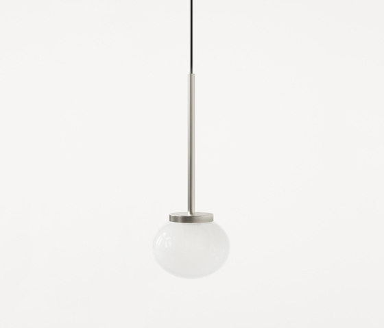 Ovoid pendant light | Stainless Steel | Single | Lámparas de suspensión | Frama