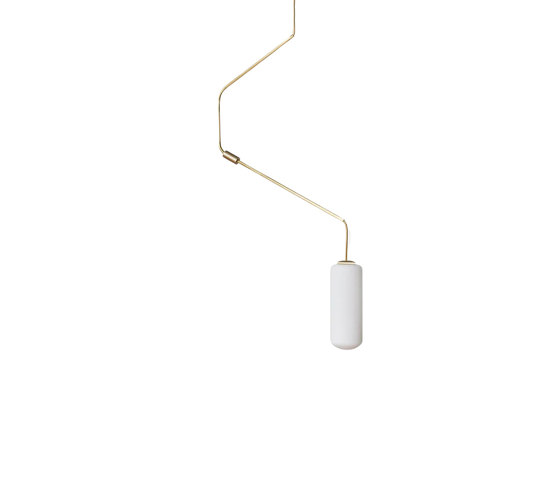 Ventus pendant brass form 2 | Lampade sospensione | Frama