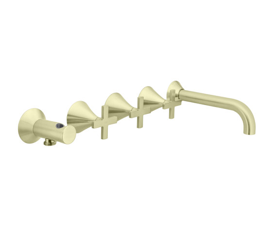 Bristol | Wall Mounted 5 Hole Bath Shower Mixer | Robinetterie pour baignoire | BAGNODESIGN