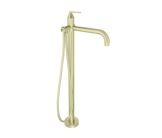 Bristol | Floor Mounted Bath Shower Mixer without Hand Shower | Bath taps | BAGNODESIGN