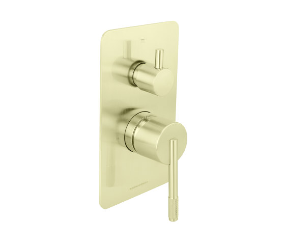 Nara | Trim Part For Concealed Bath Shower Mixer with Diverter | Shower controls | BAGNODESIGN