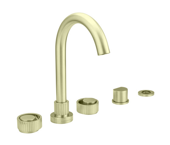 Orology | 5 Hole Bath/Shower Mixer without Hand Shower | Bath taps | BAGNODESIGN