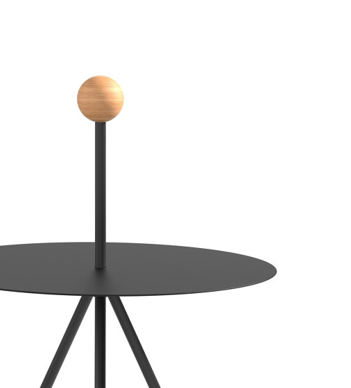 Trino oak sphere model | Tables d'appoint | viccarbe