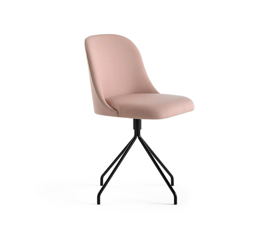 Aleta chair - swivel base | Chaises | viccarbe