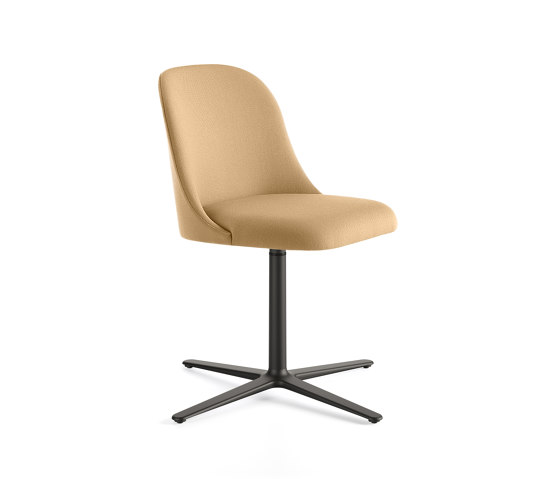 Aleta chair - flat swivel base | Chaises | viccarbe