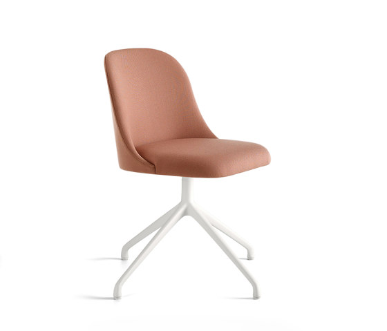 Aleta chair - pyramid swivel base | Sedie | viccarbe