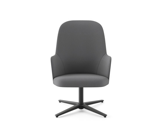 Aleta Executive lounge chair - upholstered | Chairs | viccarbe