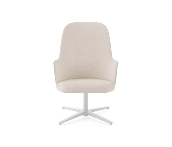 Aleta Executive lounge chair - upholstered | Chaises | viccarbe